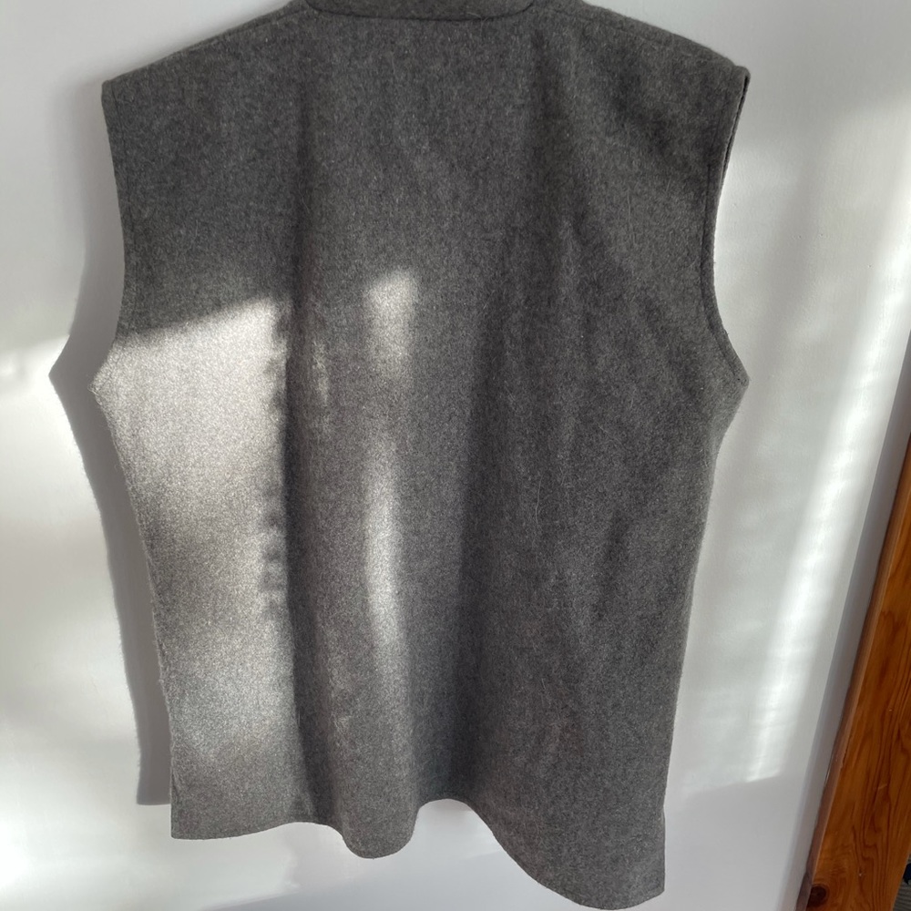 Wool vest jacket - Picture 3 of 3